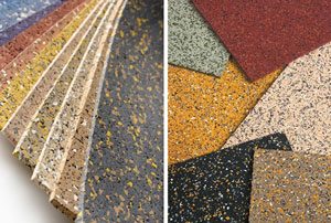 ECOsurfaces Recycled Rubber Flooring
