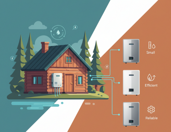 Top Small, Efficient & Reliable Tankless Water Heaters for Cabins