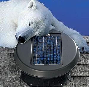 Solatube Solar Star Solar-Powered Attic Fan