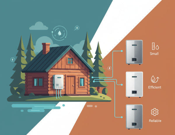 Top Small, Efficient & Reliable Tankless Water Heaters for Cabins