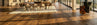 Tesoro Woods broad French oak engineered hardwood flooring in a luxury home interior.