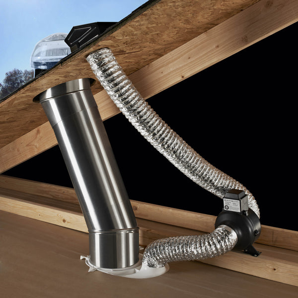 Solatube Ventilation in the Rafters