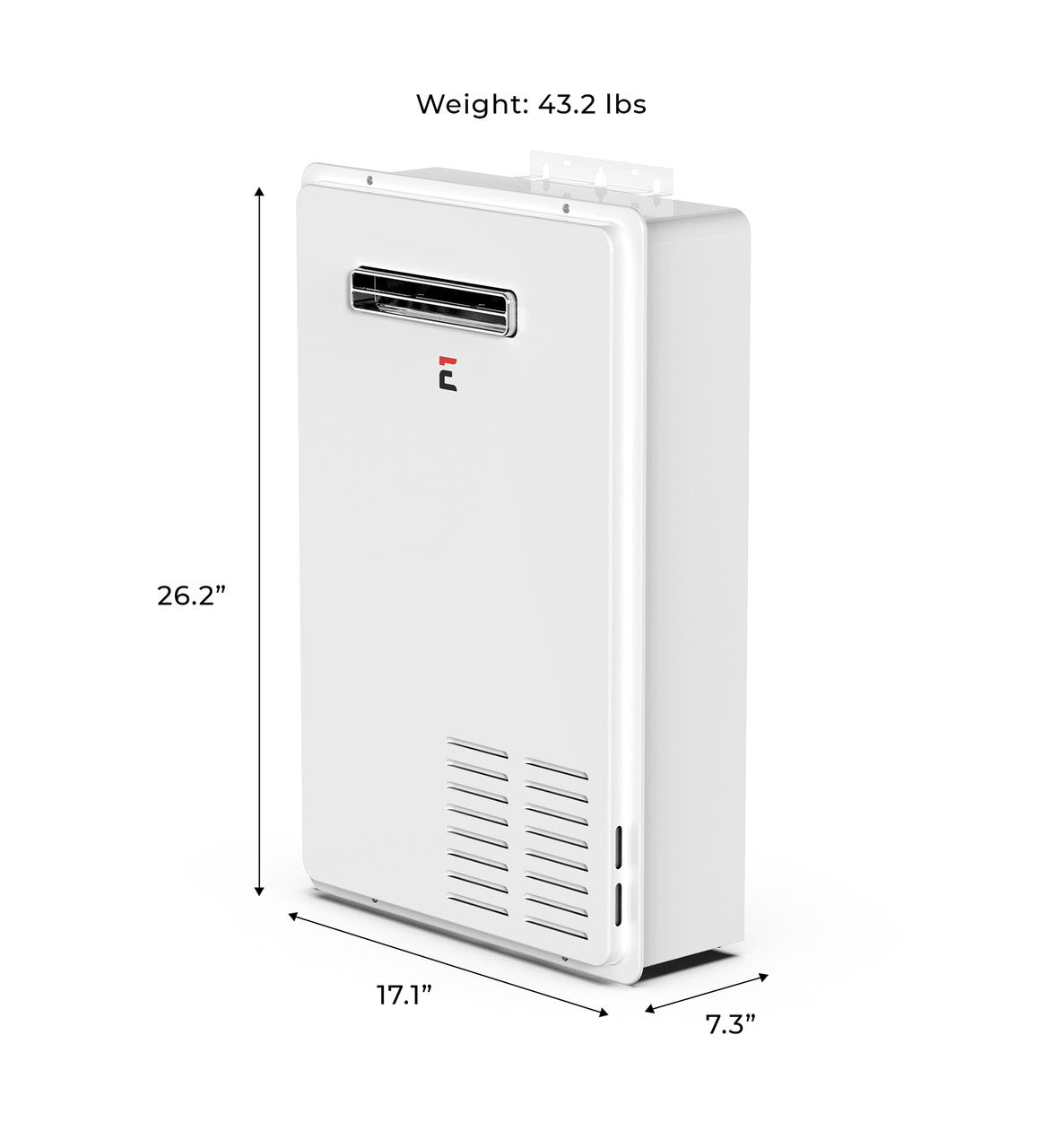 Builder Series 7.0 GPM Outdoor Propane Tankless Water Heater | EBP | Eco-Building Products