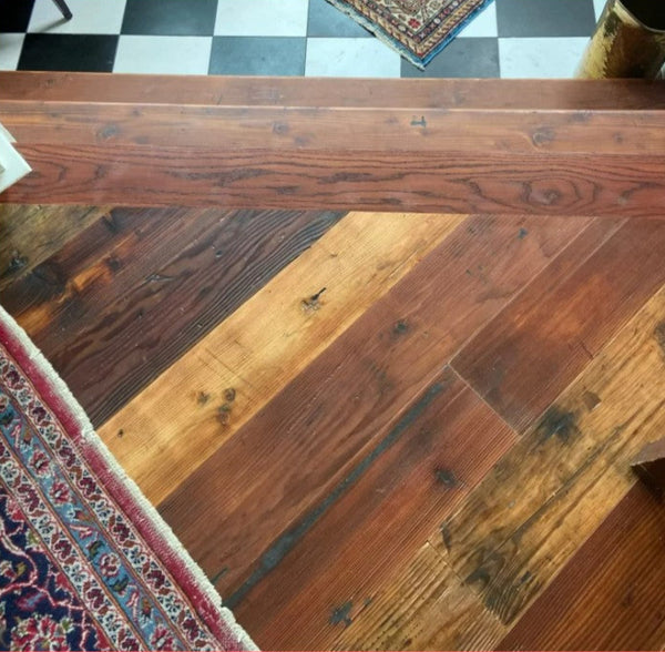 ***CLEARANCE SALE***Reclaimed Engineered Douglas Fir Flooring-Original Face