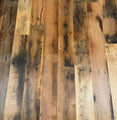 Reclaimed Engineered Industrial Oak Flooring-Distressed