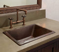 Hawking Dual Flex Bathroom Sink in Aged Copper