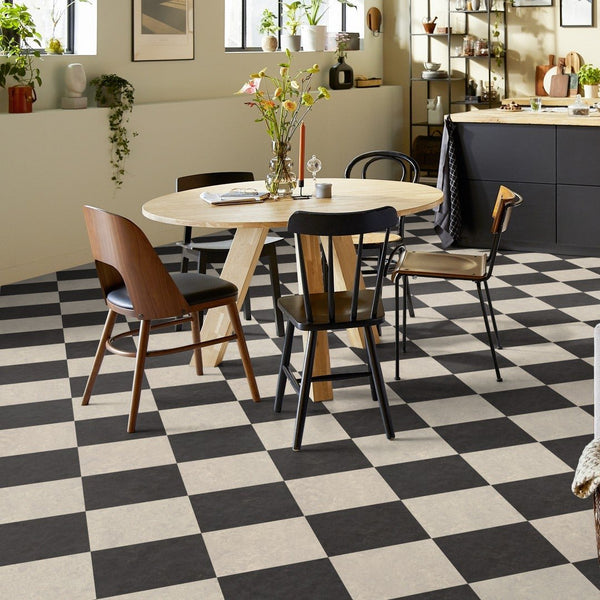 Forbo Marmoleum Modular Natural Linoleum 10" x 10" Tile Flooring