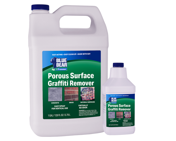 Blue Bear® Porous Surface Graffiti Remover