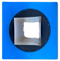 Quickflash WD-6X Wall Drain Scupper Flashing