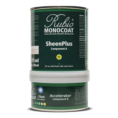 Rubio Monocoat SheenPlus Component A and Accelerator Component B
