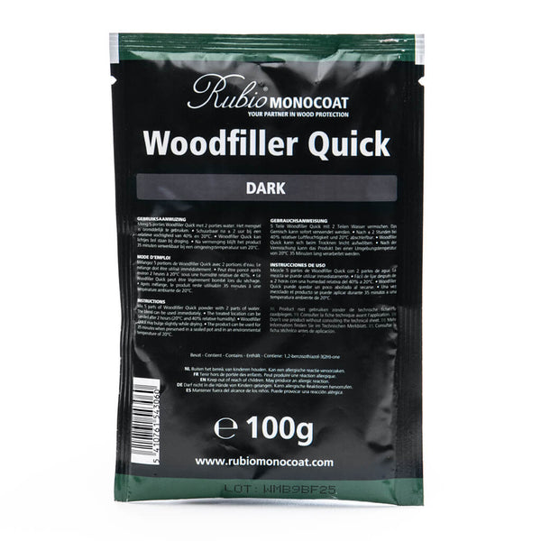 Rubio Monocoat Woodfiller Quick Dark