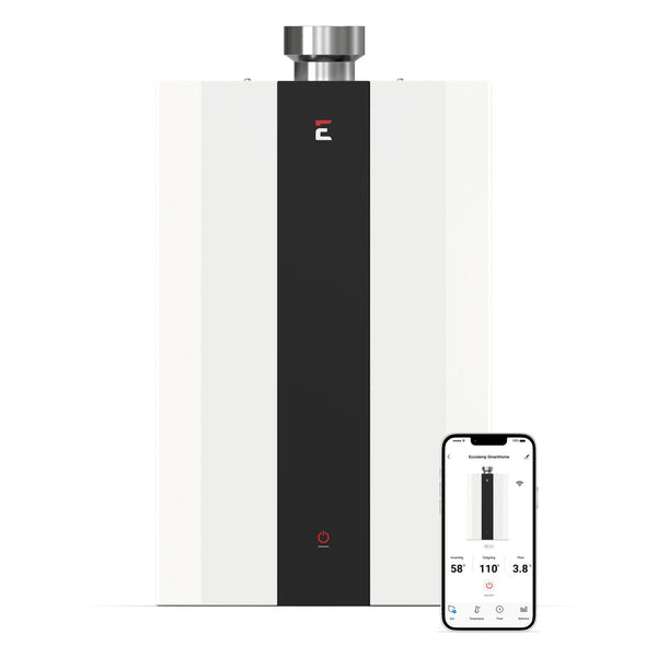 Eccotemp SmartHome Indoor 4.0 GPM Natural Gas Tankless Water Heater, SH12-A Series