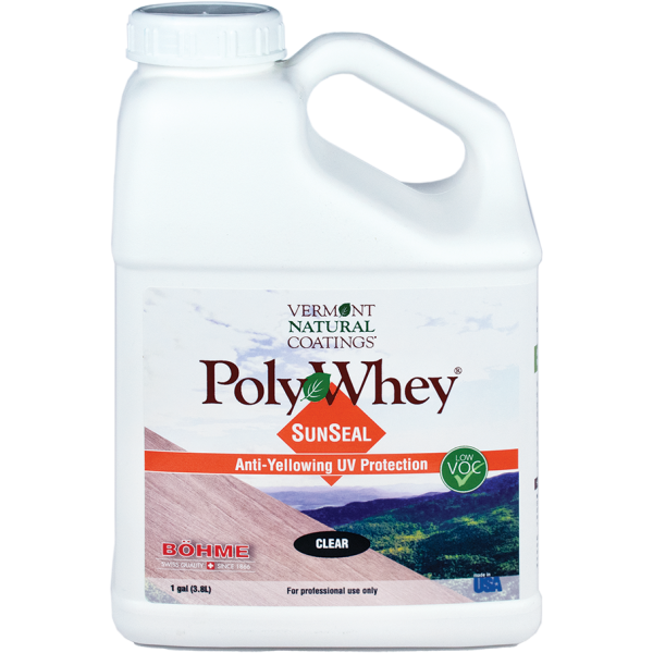 Vermont Natural Coatings PolyWhey SunSeal Anti-Yellowing UV Protection