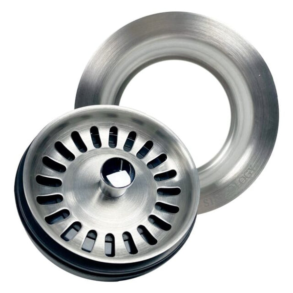 Heavy Duty 3.5″ Disposal Flange Drain with Strainer