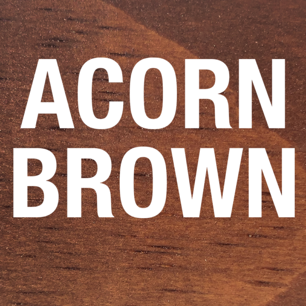 PolyWhey Exterior Wood Stain Acorn Brown