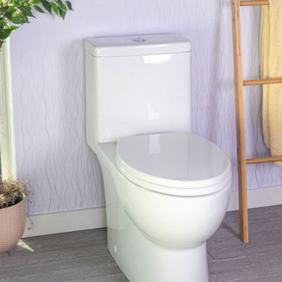 Caroma Caravelle Smart One Piece (Button) Dual-Flush Toilet