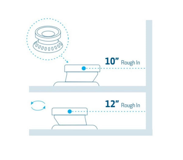 caroma dual flush toilet smart connect