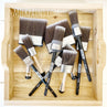 Cling On brushes in use