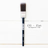 Cling On F30 small flat brush