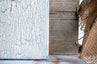 Crackle paint finish detail