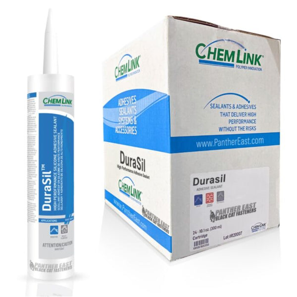 Chemlink DuraSil Silicone Adhesive Sealant (24-Pack)