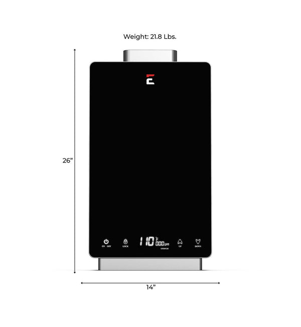 Eccotemp 4.0 GPM Indoor Liquid Propane Tankless Water Heater, i12 Series