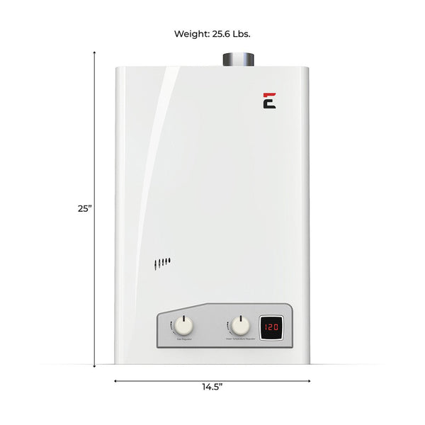 Eccotemp 4.0 GPM Indoor Natural Gas Tankless Water Heater, FVi12 Series