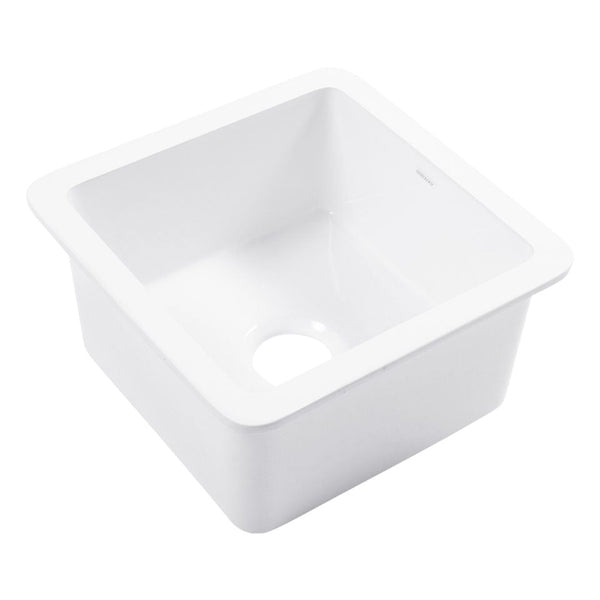 Eden 18" Fireclay Undermount Prep Sink