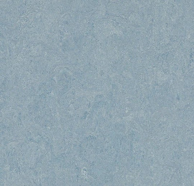Forbo Marmoleum Marbled Fresco Sheet Sample - 3828 Blue Heaven