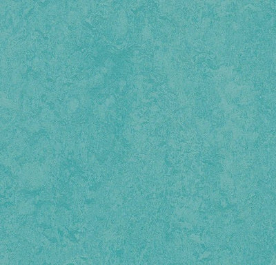 Forbo Marmoleum Marbled Fresco Sheet Sample - 3269 Turquoise