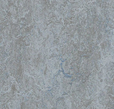 Forbo Marmoleum Marbled Real Sheet Sample - 9783 3053 Dove Blue