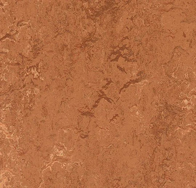 Forbo Marmoleum Marbled Real Sheet Sample - 80260 2767 Rust
