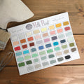 hand painted color chart – sweet pickins milk paint