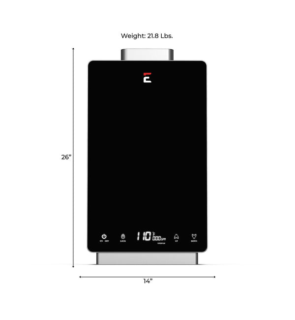 Eccotemp 4.0 GPM Indoor Liquid Propane Tankless Water Heater, i12 Series
