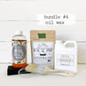 Old Fashioned Milk Paint Bundle #4 Oil Wax