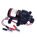EccoFlo Triplex Diaphragm 12V Water Pump and Strainer