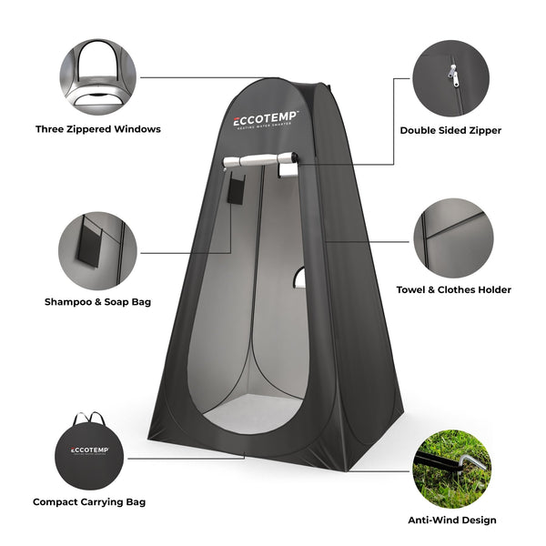 Outdoor Adventurer's EccoTemp EL7 Portable Tankless Water Heater BUNDLE