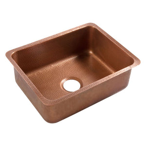 Orwell Copper Single Bowl Undermount Kitchen Sink