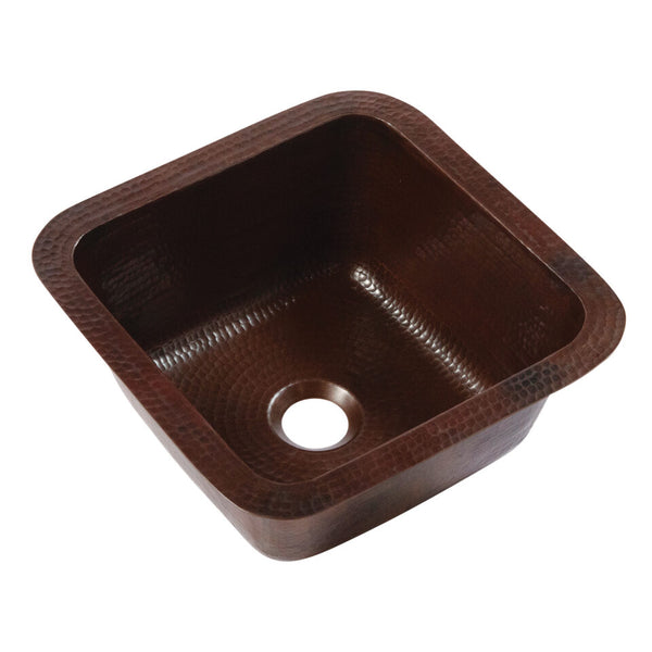 Pollock 12" Undermount Copper Bathroom Sink