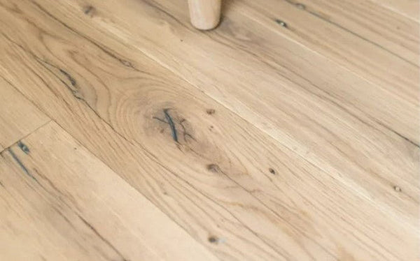 Reclaimed Engineered Industrial White Oak Flooring-Clean Face