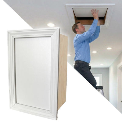 Sealin' Hatch Insulated Attic Access Door for Ceiling