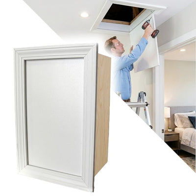 Sealin' Hatch Insulated Attic Access Door for Ceiling