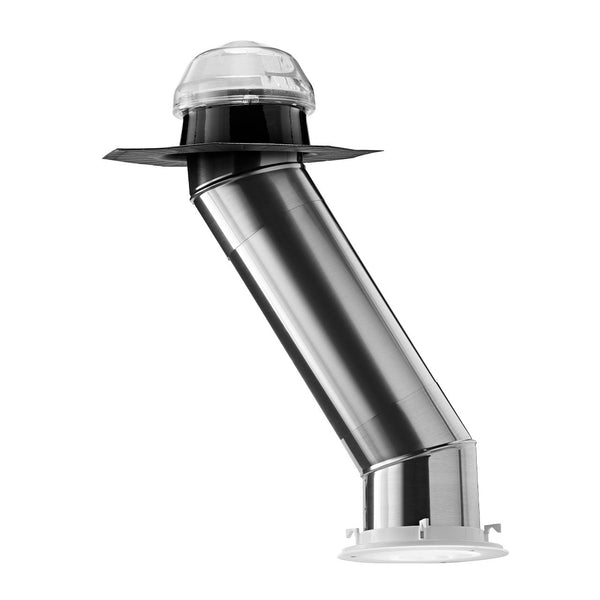 Solatube 10" Diameter (160DS) Skylight for Hurricane Zones Kit with two 20" Ext. Tubes