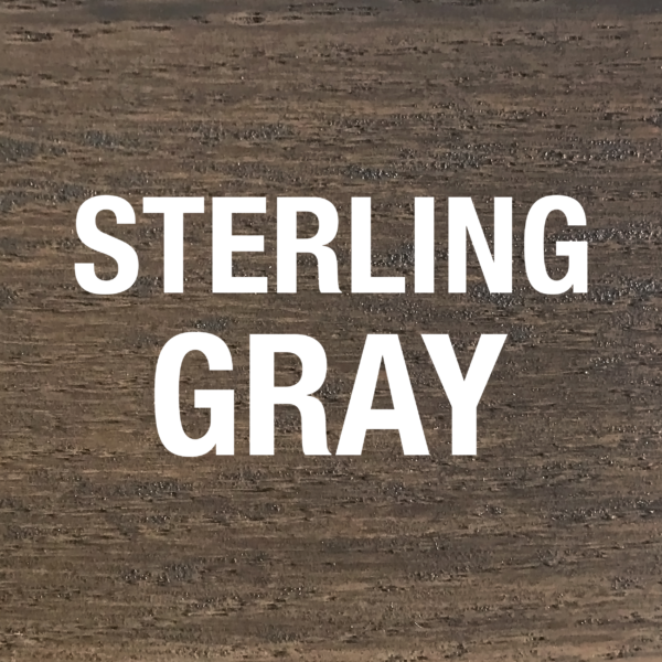 PolyWhey Exterior Wood Stain Sterling Gray