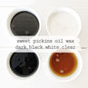 Sweet Pickins Oil Wax in all four colors