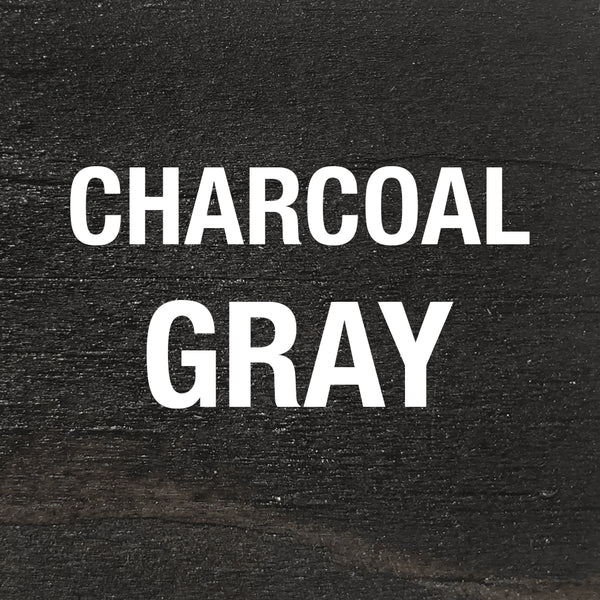 PolyWhey Exterior Wood Stain Charcoal Gray