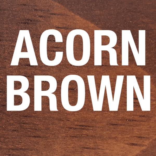 PolyWhey Exterior Wood Stain Acorn Brown