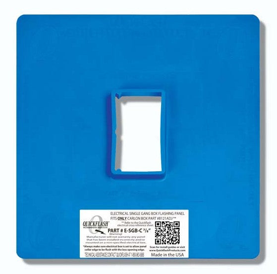 Durable Quickflash Electrical Flashing Panels offering effective.