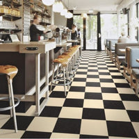 White Marble and Black