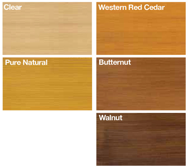 Bohme Ligno Exterior Wood Stain Colors